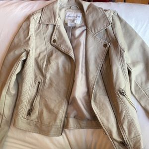 American Rag Light Faux Leather Jacket, Great Buy!